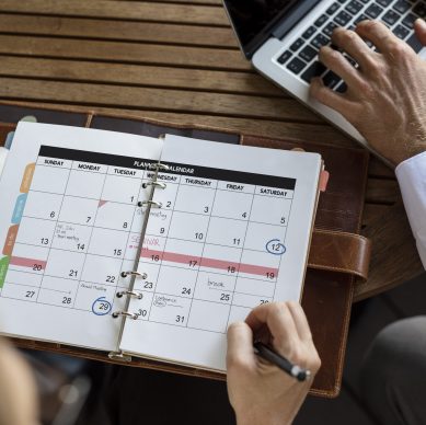 Personal Organizer Management Schedule Planning