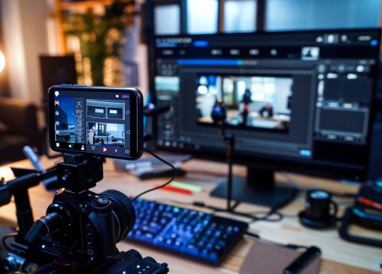 una-camara-esta-siendo-utilizada-para-capturar-una-camara-de-video